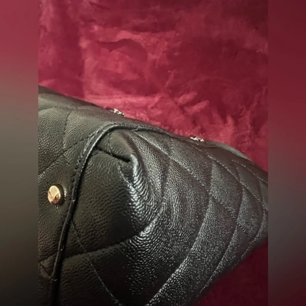 CHANEL• 23P Large Shopping‎ Tote like new full set